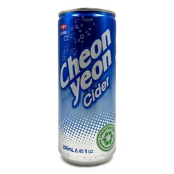 Напиток б/а газированный со вкусом сидра Cider Cheon Yeon, Корея, 250 мл
