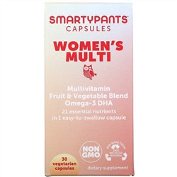 SmartyPants, Women's Multi, 30 Vegetarian Capsules