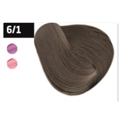 OLLIN SILK TOUCH  6/1 темно-русый пепельный 60мл Безаммиачный стойкий краситель для волос