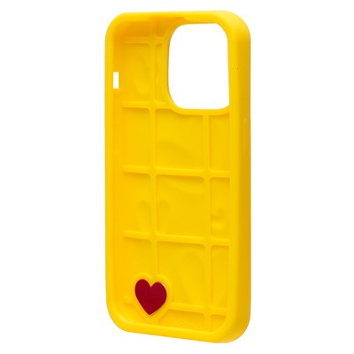 Чехол-накладка - SC319 для "Apple iPhone 14 Pro" (yellow) (215451)