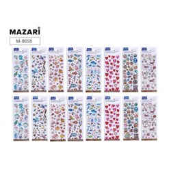 Декоративные наклейки 20х7 см 8 дизайнов M-8658 Mazari