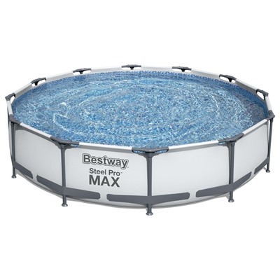 Бассейн каркасный Steel Pro MAX, 366 х 76 см, фильтр-насос, 56416 Bestway