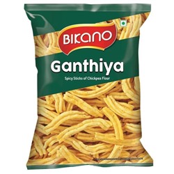 Bikano Ganthiya 200g / Гантия Закуска Индийская 200г