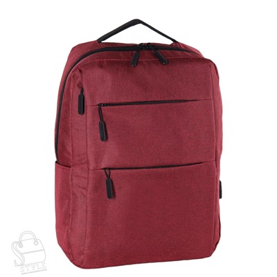 Рюкзак текстильный 1938-3SB red S-Style