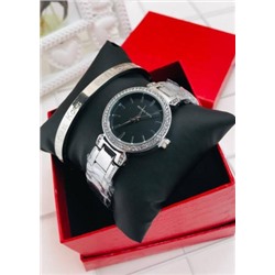 Подарочный набор для женщин часы, браслет + коробка #21177596