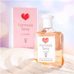 Парфюмированный лосьонс феромонами "Formula Sexy"(L'Coste /Эль Коста), 100 мл (по мотивам Lacoste Pour Femme (Lacoste)