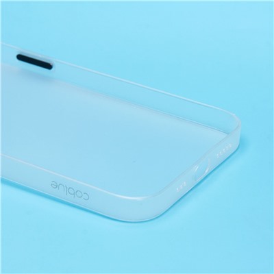 Чехол-накладка - PC091 для "Apple iPhone 14/iPhone 13" (matte transparent/white)