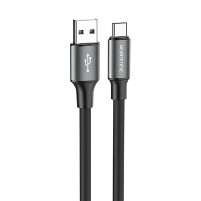 Кабель USB - Type-C Borofone BX82  100см 3A  (black)