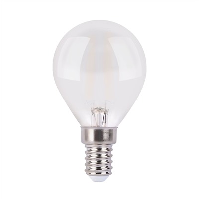 Филаментная светододная лампа Mini Classic F 6W 4200K E14 (G45 белый матовый)