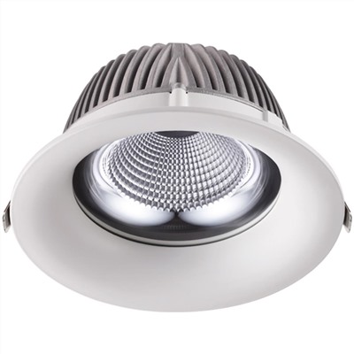 358027 SPOT NT19 231 белый Встраиваемый светильник IP20 LED 50W 4100К 220V GLOK