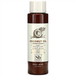 Soapbox, Moisture & Nourish Conditioner, Coconut Oil, 16 fl oz (473 ml)