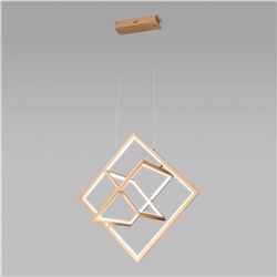Подвесной светодиодный светильник в стиле минимализм 90224/3 золотой