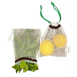 Мешочки для упаковки и хранения овощей и фруктов, размер 15 х 20 Mamapack, 2 шт