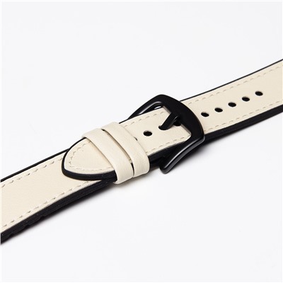 Ремешок - ApW39 Skin Apple Watch 38/40/41 mm экокожа (white)