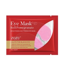 ZOZU, Маски-патчи для кожи вокруг глаз Red Pomegranate Eye Mask, 2 шт