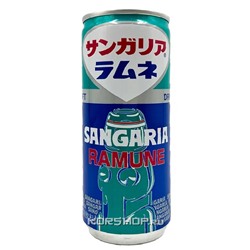 Напиток газ. б/а со вкусом лимонада Рамунэ Ramune Sangaria, Япония, 250 г Акция