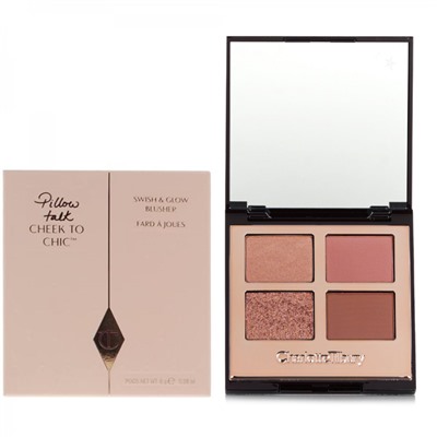 Тени для век Charlotte Tilbury Luxury Palette-Pillow Talk 4 цвета