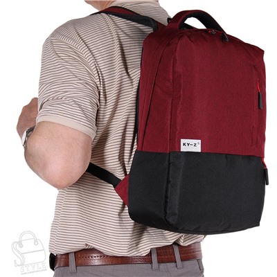 Рюкзак текстильный 5808PSB red S-Style