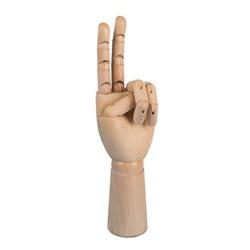 Модель руки с подвижными пальцами 30 см L - левая VMA-30 VISTA-ARTISTA