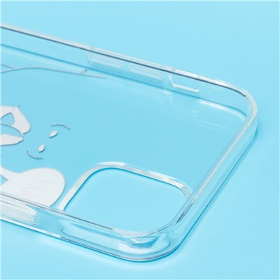 Чехол-накладка - SC225 для "Apple iPhone 12/iPhone 12 Pro" (005) (прозрачный)