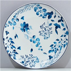 Тарелка керамическая Royal Garden, 25.5 см, цвет белый