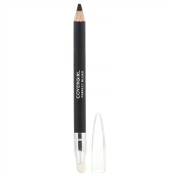 Covergirl, Perfect Blend, карандаш для бровей, оттенок 100 «Базовый черный», 0,85 г (0,03 унции)