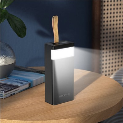 Внешний аккумулятор Borofone BJ18A 30000mAh Micro/Type-C/USB*2 (black)