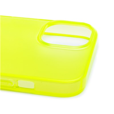 Чехол-накладка - PC079 для "Apple iPhone 14" (yellow)