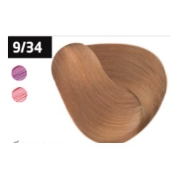 OLLIN SILK TOUCH  9/34 блондин золотисто-медный 60мл Безаммиачный стойкий краситель для волос