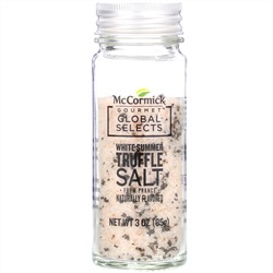 McCormick Gourmet Global Selects, соль с белым летним трюфелем из Франции, с натуральным вкусом, 85 г (3 унции)