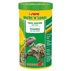 Корм Sera Herbs’n’Loops для рептилий, 1000 мл, 120 г