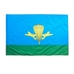 Флаг ВДВ, 90 х 135 см, полиэфирный шёлк