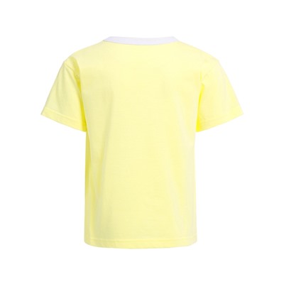 футболка 1ДДФК4328001; светло-желтый126+белый / Оригинальная