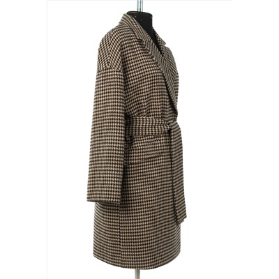 01-11072 Пальто женское демисезонное (пояс)