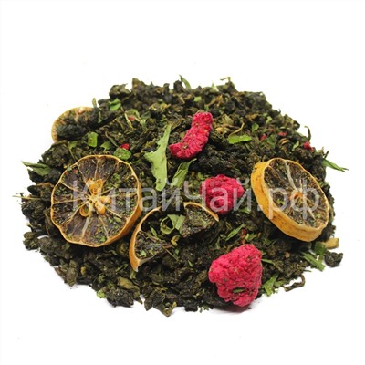 Чай зеленый - Малиновый Мохито - 100 гр