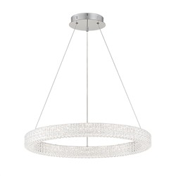 Подвесной светильник Escada 10233/1 LED*40W Chrome/Clear