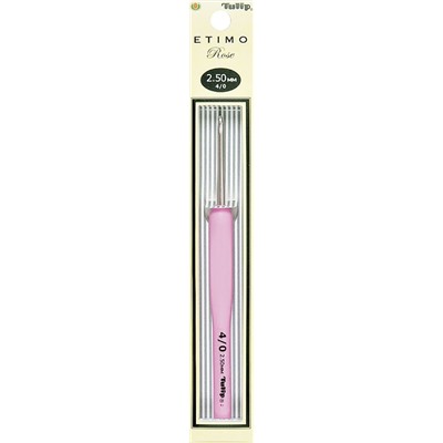 Крючок для вязания с ручкой "Etimo Rose"