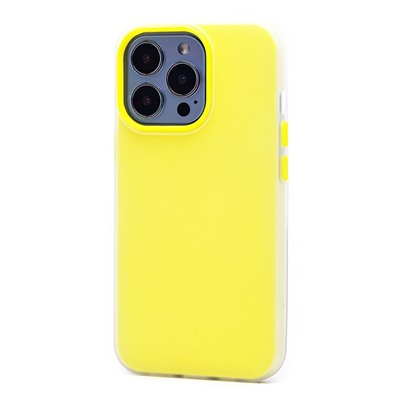 Чехол-накладка - SC346 для "Apple iPhone 13 Pro" (yellow) (232487)