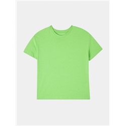 Однотонная футболка зелёный