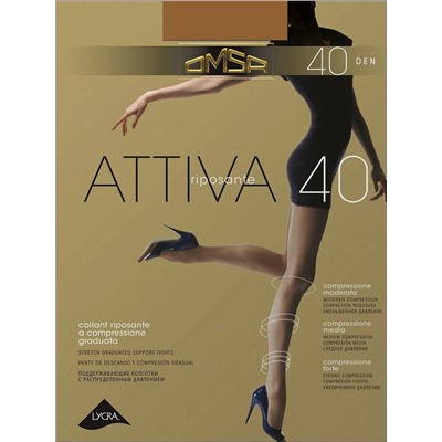 OMS-Attiva 40/1 Колготки OMSA Attiva 40