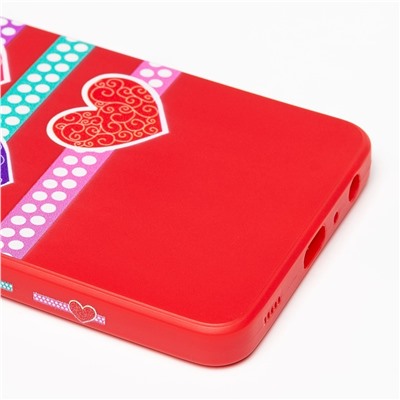 Чехол-накладка - SC246 для "Samsung SM-A525 Galaxy A52" (001) (red)