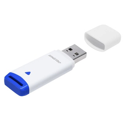 Флэш накопитель USB 4 Гб Smart Buy Easy (white)