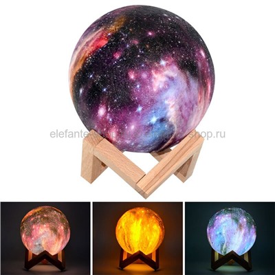 Ночник-светильник 3D Earth Lamp c пультом NCH-025