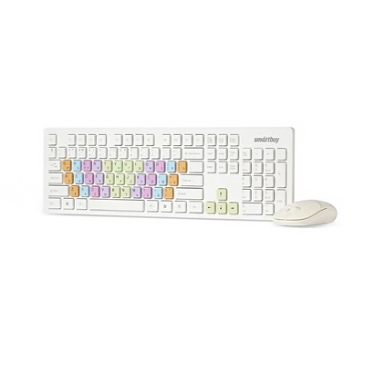 Беспроводной набор Smart Buy SBC-218346AG-W мембранная клавиатура+мышь (white)