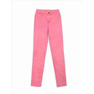 Джинсы CONTE Цветные джинсы skinny с высокой посадкой и эффектом варки CON-236 Lycra