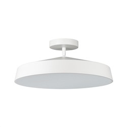 7655/48L MITRA LED SN Светильник пластик/белый LED 48Вт 4000K D400 IP20 MIRA WHITE