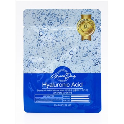 GRACE DAY - МАСКА ТКАНЕВАЯ ДЛЯ ЛИЦА TRADITIONAL ORIENTAL MASK SHEET HYALURONIC ACID, 22 G