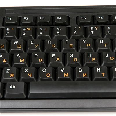 Беспроводной набор Dialog Pointer RF KMROP-4010U мембранная клавиатура+мышь (black)