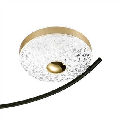 Потолочный светильник Escada 10208/8 LED*110W Black/Gold