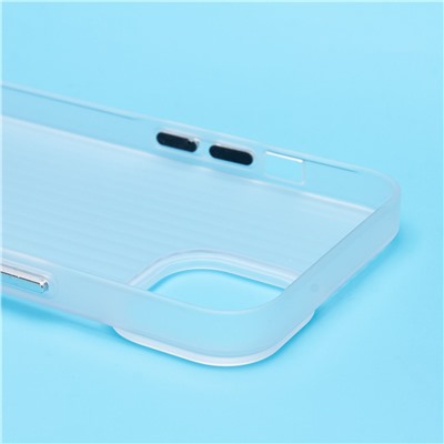 Чехол-накладка - PC089 для "Apple iPhone 14/iPhone 13" (matte transparent)